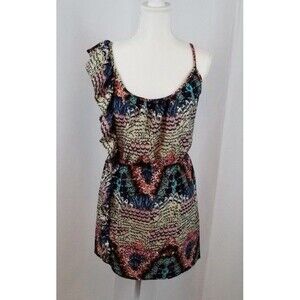 ENVY ME Women's Tunic Top Size XL Multi-Color Blouse